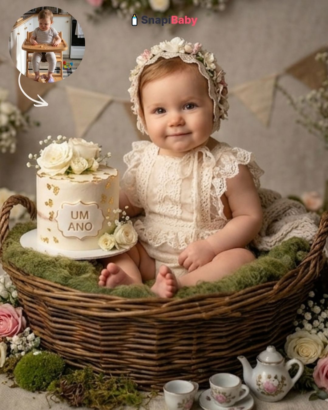 Newborn fairy AI theme
