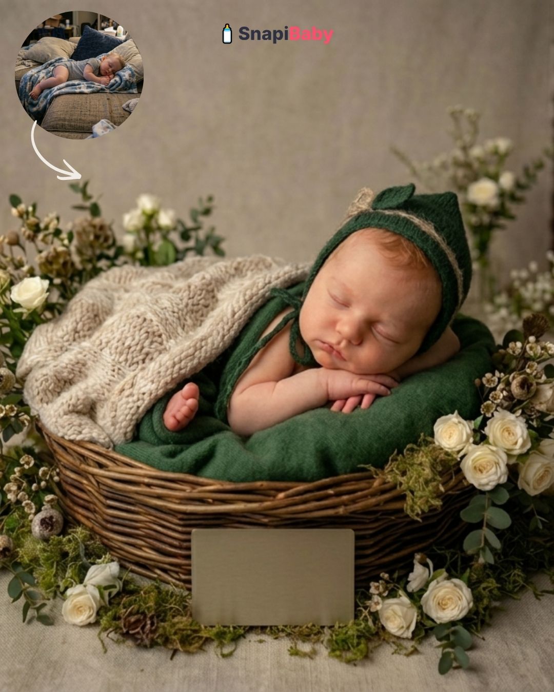 Newborn natural theme
