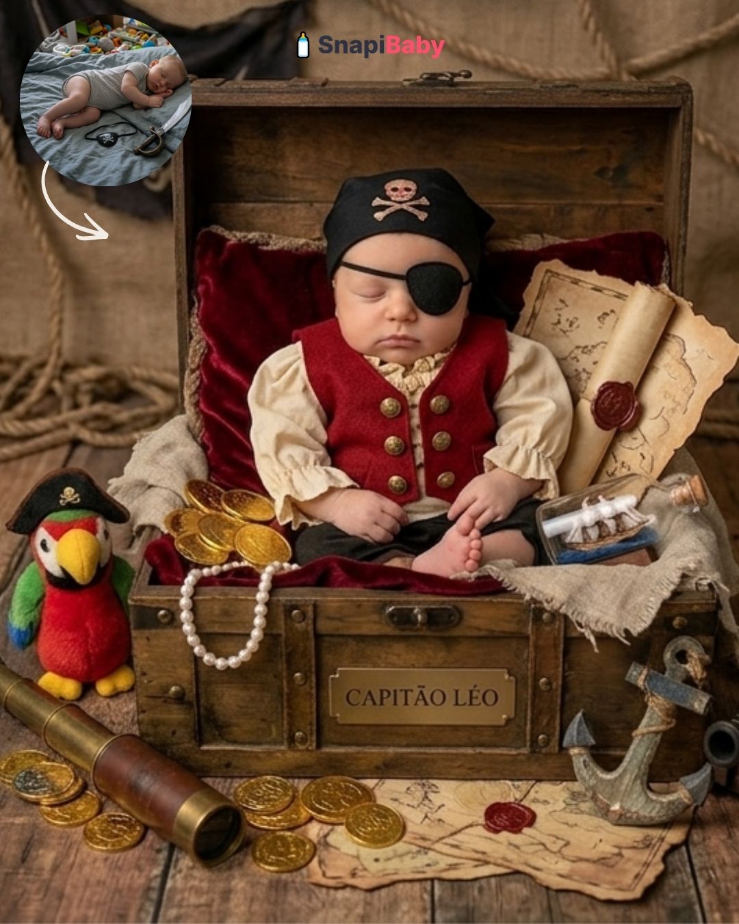 Newborn pirate theme